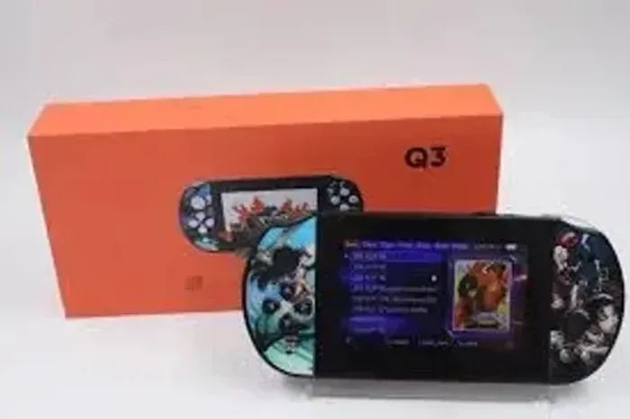 Mini Game Console Tipo PSP Portátil Retro Q3 Ps1 Nintendo 10.000 Jogos Clássicos