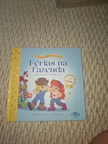 Livro infantil ferias na fazenda