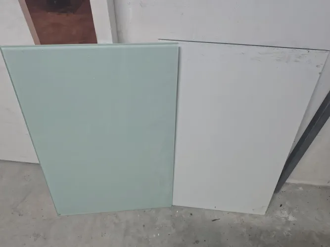 2 tampo de vidro para mesa ou centro