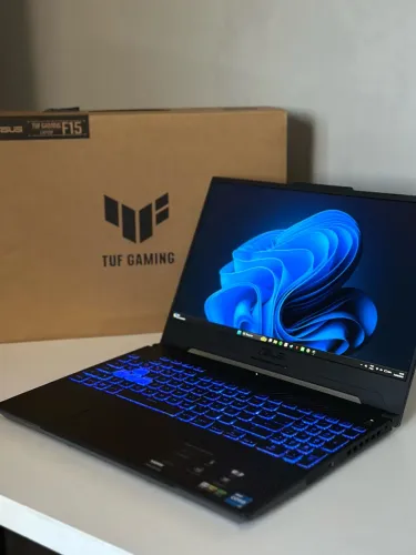 Notebook Gamer ASUS TUF F15 - i5-12500H | RTX 3050 | 16GB | 512GB | Caixa + NF