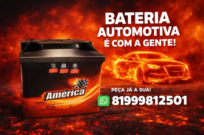 Bateria de carro america e demais marcas a partir de 279,00 (entrega rapida)