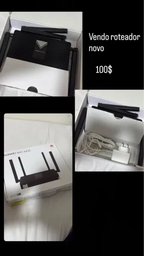 Roteador Huawei Wi-Fi AX3S. Novo