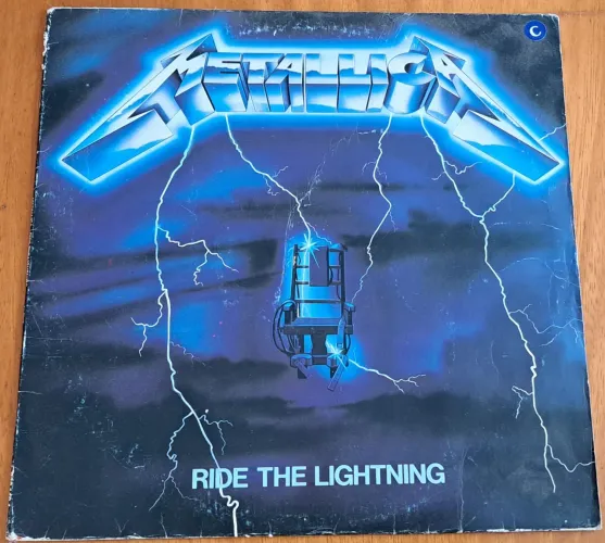 LP VINIL METALLICA - RIDE THE LIGHTNING