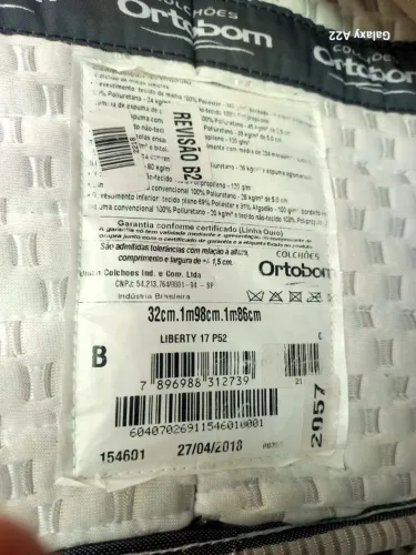 Colchão Ortopédico Casal King Size