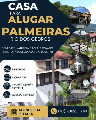 Aluguel em Rio dos Cedros