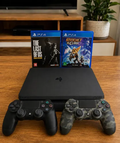 PS4 SLIM - 500GB ( IMPECÁVEL )