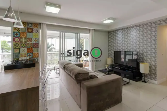 Apartamento mobiliado com 2 dormitórios e suíte no Condomínio Chardonnay.