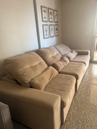 Sofá retrátil de 3 metros 