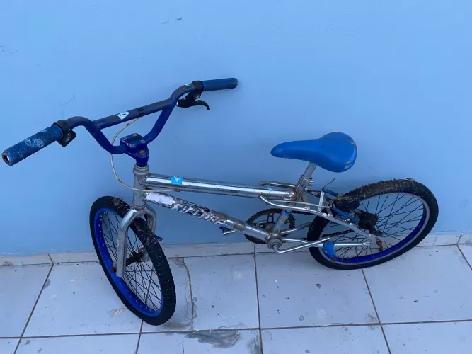 Bicicleta azul