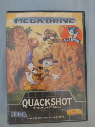 Cartucho Mega Drive Quakshot original