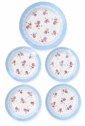 Conjunto sobremesa 05 peças