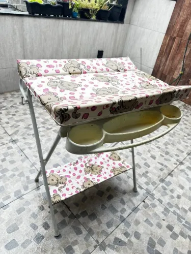 Banheira com trocador