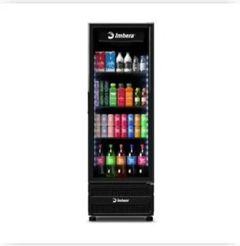 Refrigerador Vertical 454 Litros Porta de Vidro Preto VRS16 2