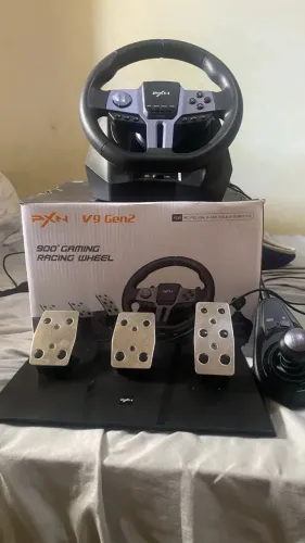 Volante Gamer PXN V900 G2(CAIXA,NOTA,GARANTIA)