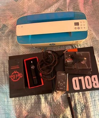 VENDE-SE IMPRESSORA E CANETA DE TATUAGEM, CARTÃO DE CRÉDITO