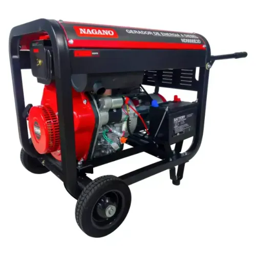 Gerador de Energia a Diesel 9kva Trifásico Partida Elétrica 220/380v - E031847