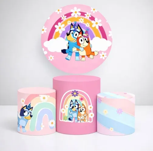Capas Cilindro e Painel- Bluey