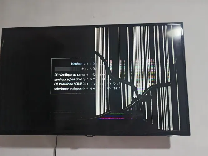 Televisão para retirada de peças, Samsung 42