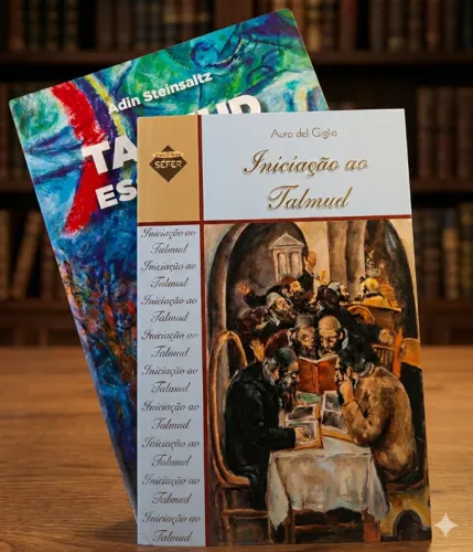 Kit Livros sobre o Talmud - Adin Steinsaltz + Auto Del Giglio - Estado de Novo