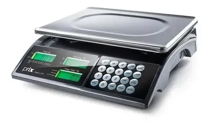 Balança Comercial Digital Toledo Prix 3 Fit 15kg com Bateria