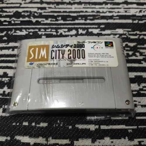 Jogo SIM City 2000 - SNES