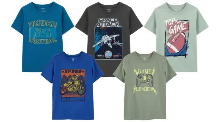 Camisetas tamanhos 4, 5 e 6 anos importadas (Novas)