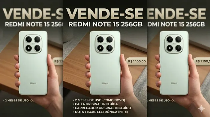Celular Xiaomi 15 (2 meses de uso)