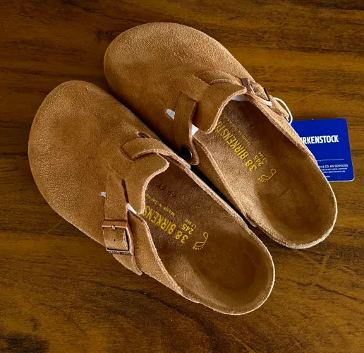 Birkenstock Boston caramelo número 36BR