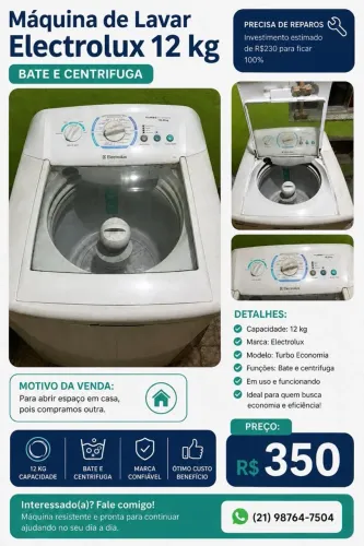 Máquina de lavar