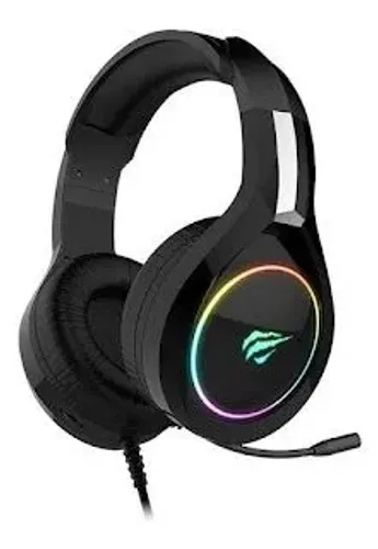 Fone de Ouvido Havit HV-H2232d , Gamer, Iluminação RGB