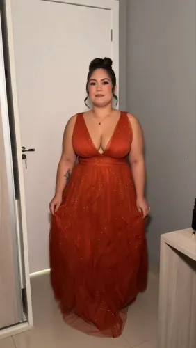 Vestido Terracota G