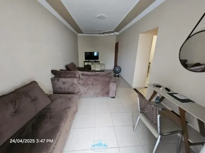 Código 4723 - Aluga apartamento mobiliado no bairro Cidade Nobre,1°andar de frente, 03qts
