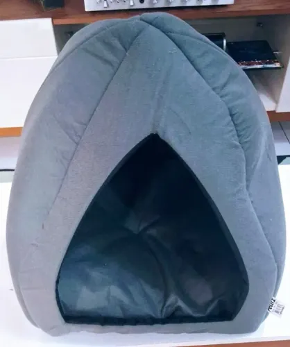 Casinha Toca 2 Em 1 Caminha Iglu Tenda Casa Cama Lavável Gato Cães Igluzinho. Nunca Usada
