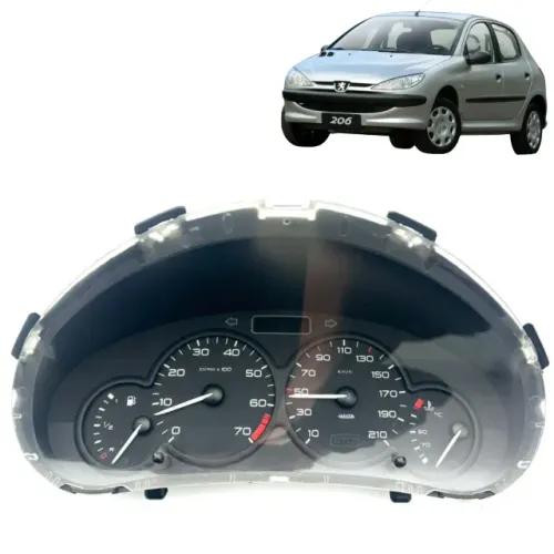 Painel De Instrumentos Peugeot 206 1999 Á 2010 Original