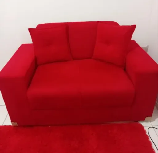 Sofá 2 e 3 lugares novo, 600.00