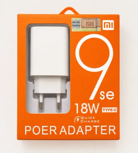 Carregador Xiaomi 9Se 18w Turbo Tipo C