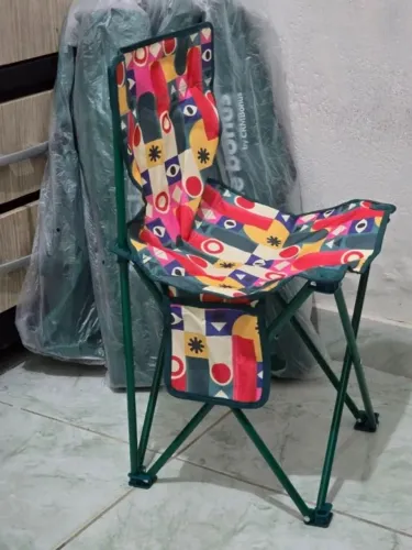 Cadeira de Camping Estampada