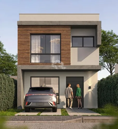 Casa em Condomínio nova com 3 dormitórios, no Bairro Aberta dos Morros, em Porto Alegre.