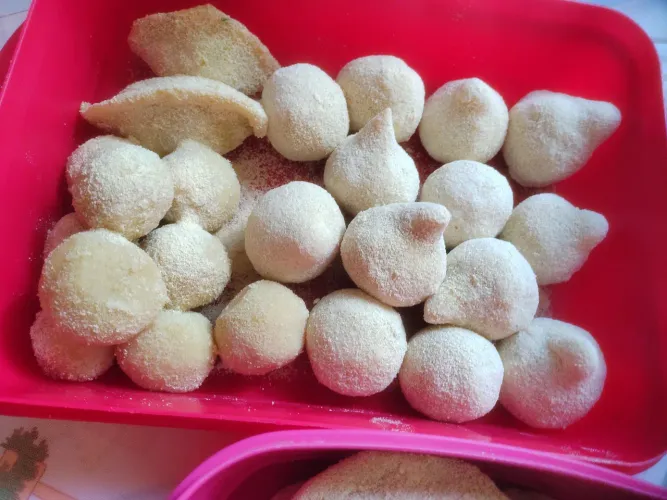 Vendas de salgados congelados