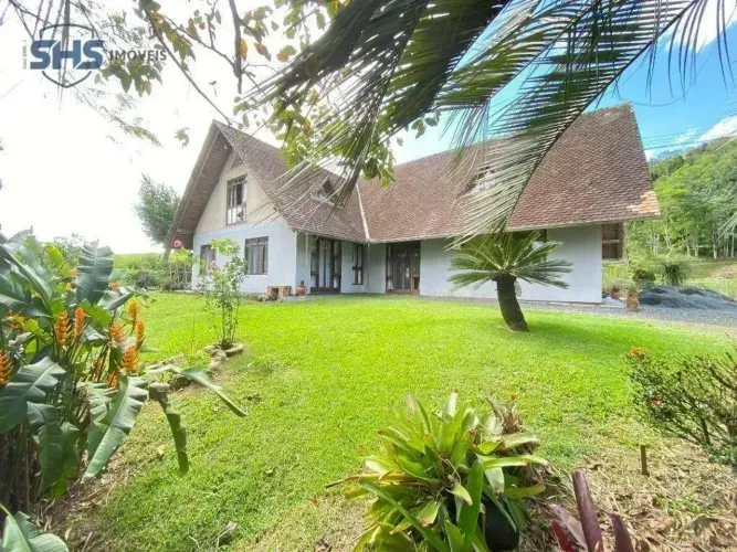 Sítio com 5 dormitórios à venda, 20002 m² por R$ 1.800.000,00 - Encano - Indaial/SC