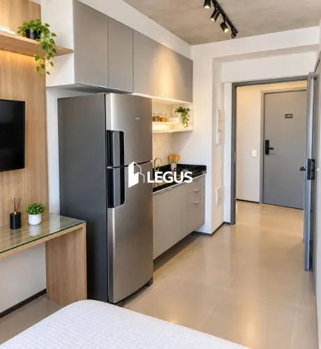Studio na Rua Mello Alves: conforto, lazer e praticidade no Jardim Paulista