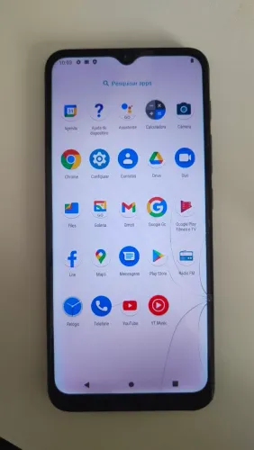 Motorola Moto E20 32GB - Funcionando Tudo (Detalhe na Tela)