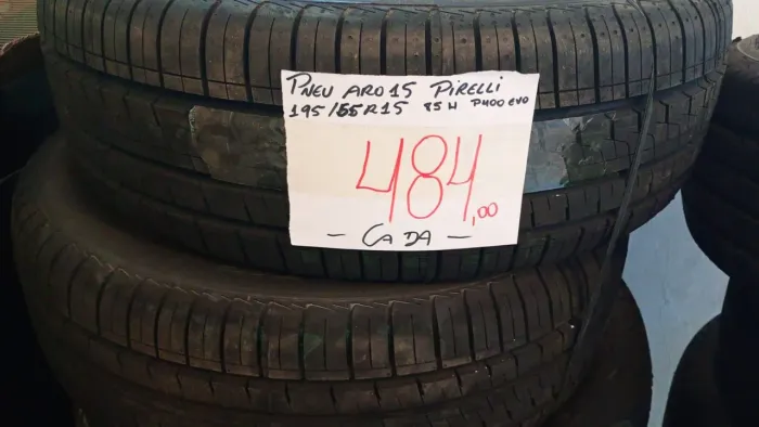 Pneu Pirelli Aro 15 P400 Evo 195-55R15 85H