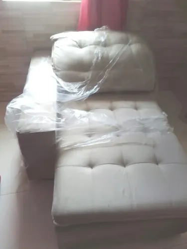 Sofá retrátil 1 lugar tipo divã 