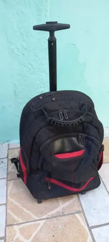Mochila com Rodinha HP compartimento para NOTEBOOK 