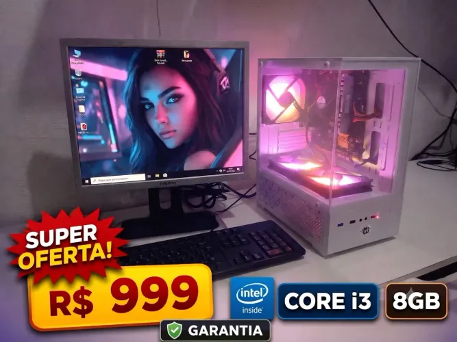 Computador i3 sétima geração com garantia