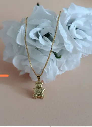 Corrente de urcinho folheada 