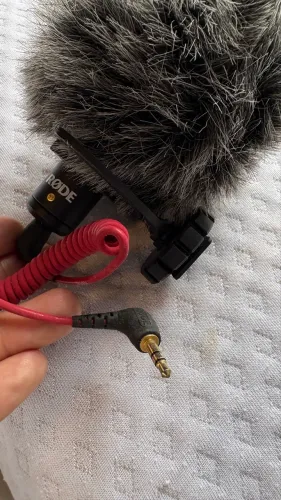 RØDE VideoMicro original + Deadcat + suporte ? R$ 350
