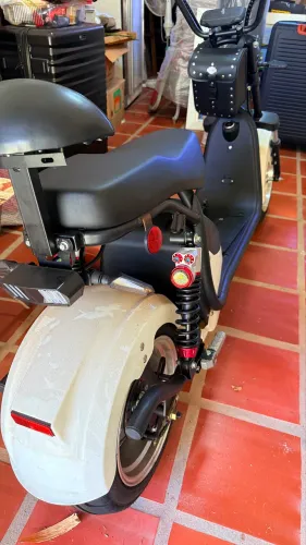 ECO Moto Scooter Elétrica 3000w Branca C/carregador 