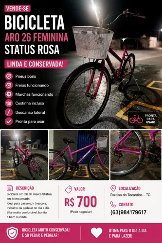 Bicicleta status